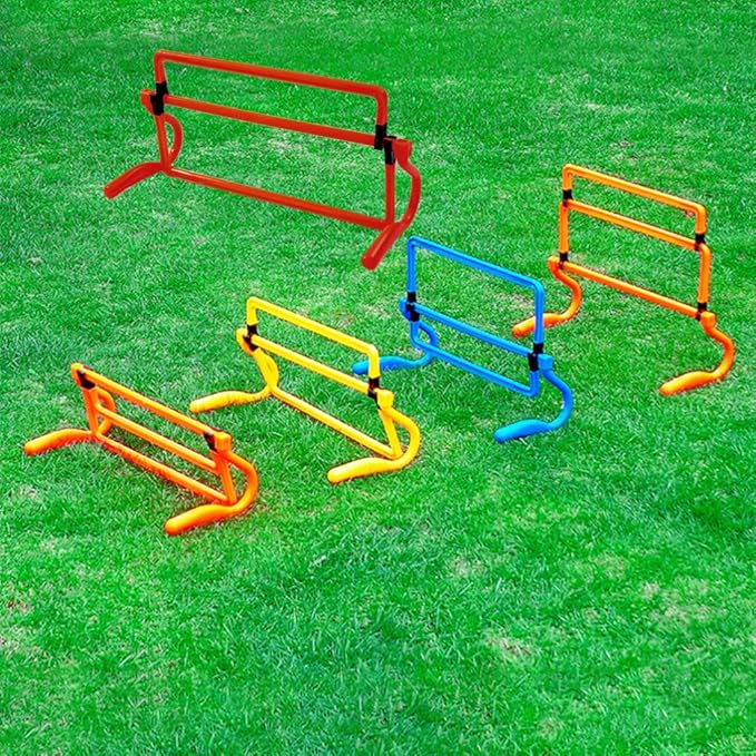 BESPORTBLE Removable Training Hurdles, Agility Ladder Speed Training Equipment, Soccer Training Agility Hurdles(Yellow)