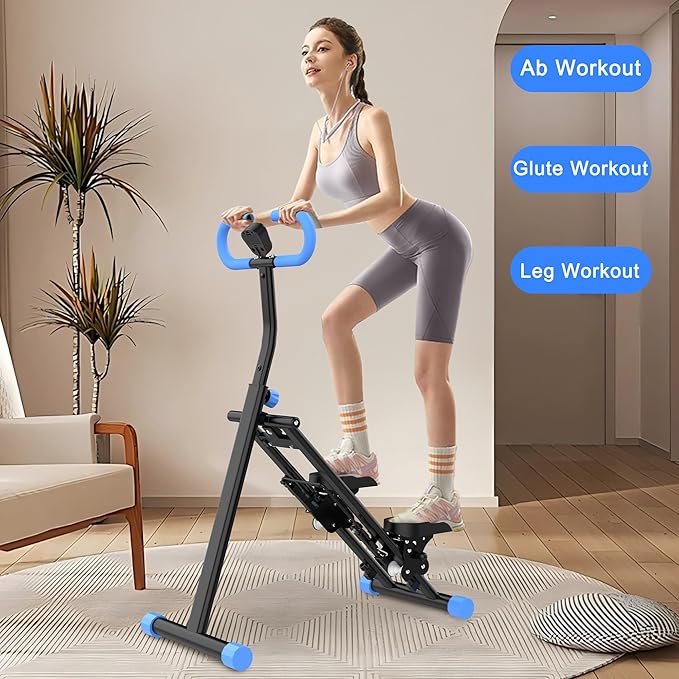 Stair Stepper for Home,Vertical Climber Workout Machine with Stable Frame and Adjustable Handlebar for Legs Workouts,Full-Body Cardio Workout Equipment for Women & Men