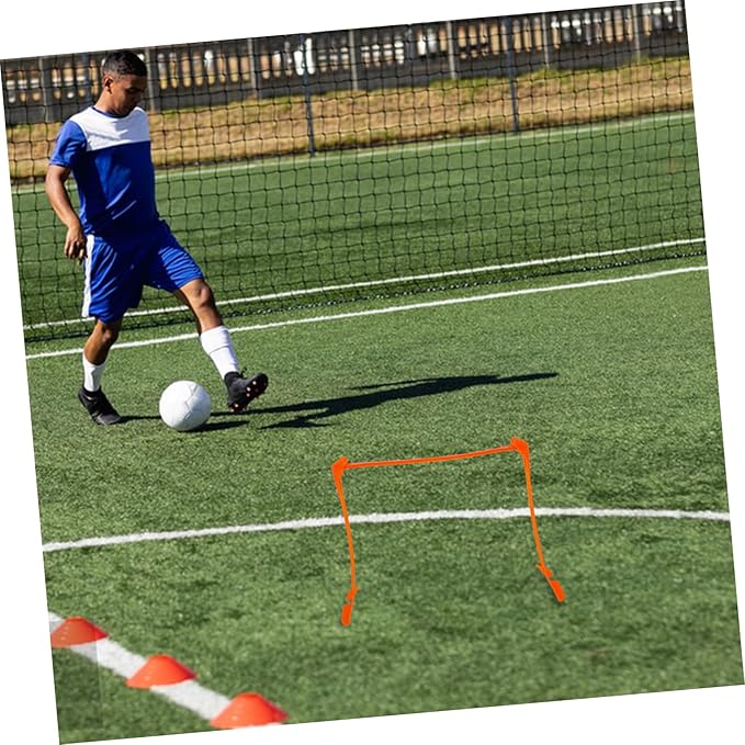 Milisten Professional Track Hurdles Plastic Speeds Hurdles for Agility Training Boys and Girls Foot Coordination
