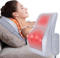Boriwat Neck and Shoulder Massager with Heat, Shiatsu Massage Pillow with 3D Deep Tissue Kneading for Back Legs Foot Body Pain Relief,at Home Office Car, for Mom & Dad