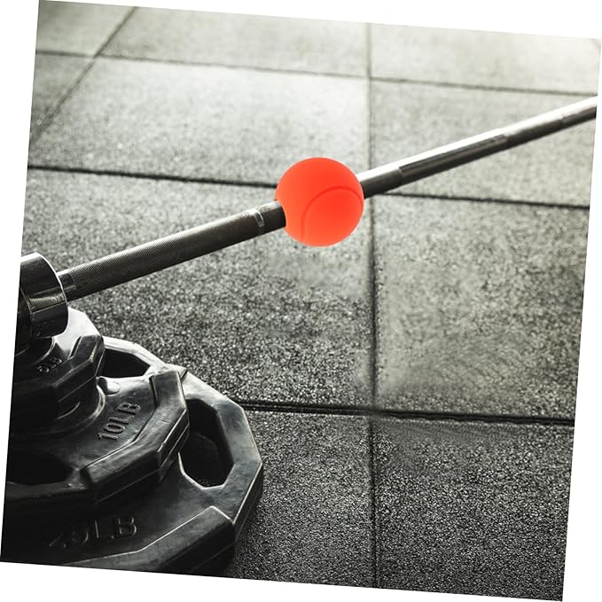 GALPADA Silicone Dumbbell Grips Non Slip Training Attachment for Weight Lifting Shock Absorbing Handle Covers for Barbells Dumbbells Easy Maintenance Effortless Fit Stylish Gym
