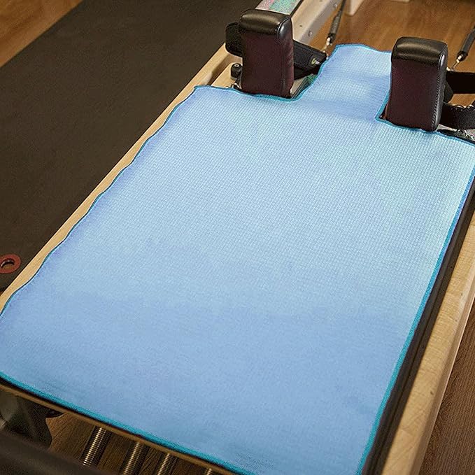 Non-Slip Pilates Reformer Mat Towel for Pilates Reformer Machine Equiment Extra Thick 2mm, 30.5 * 23inch