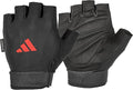 adidas Essential Training & Weightlifting Gloves, Fingerless Workout Gloves