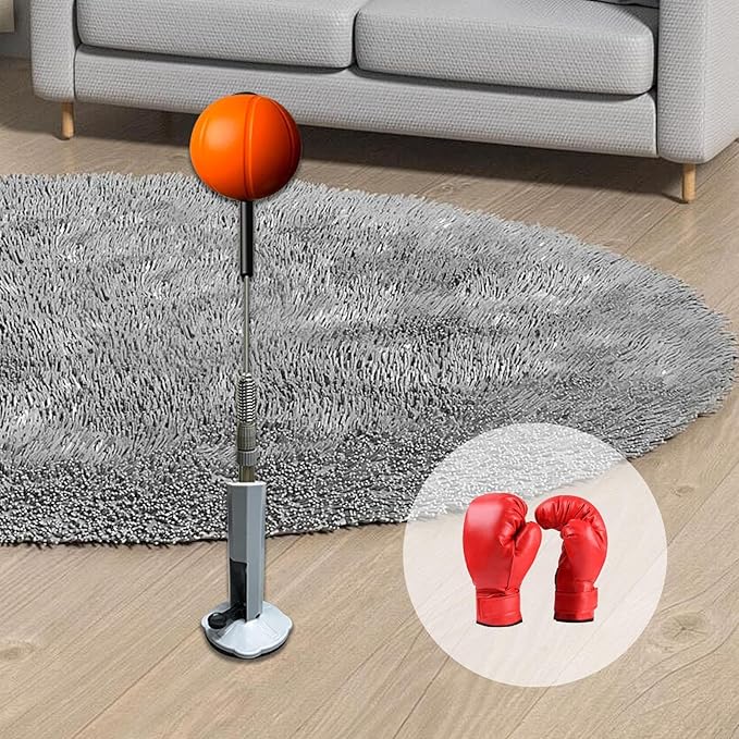 Boxing Reaction Ball with Gloves Gear Boxing Equipment Agility Boxing Punching Ball Boxing Reflex Ball for Workout Home Gym