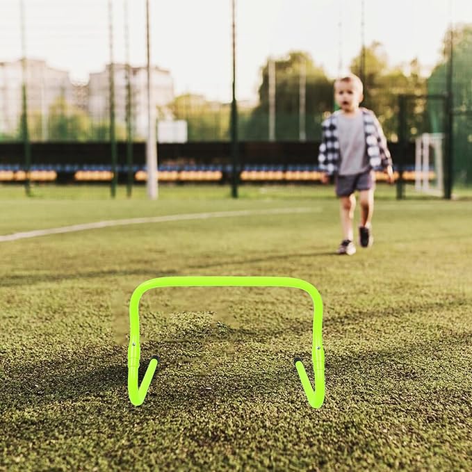 Zerodeko Sports Hurdles Adjustable Height PVC Plastic Agility Training Hurdles for Football Practice