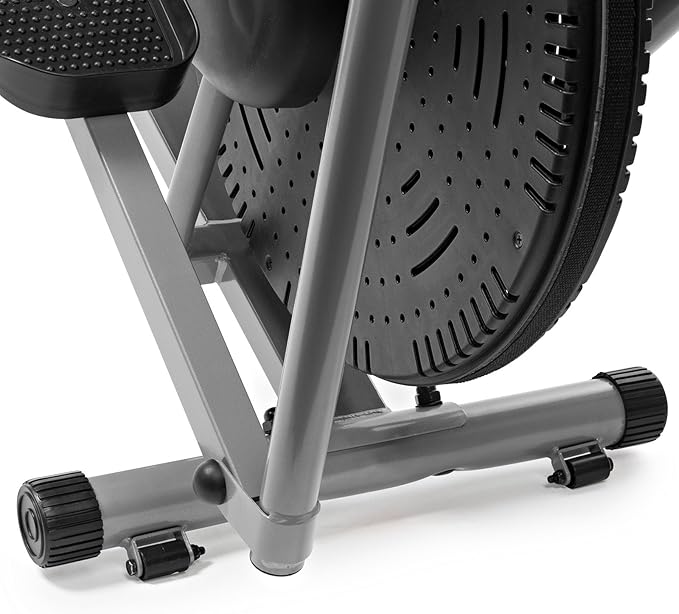 Plasma Fit Elliptical Machine Cross Trainer 2 in 1 Exercise Bike Cardio Fitness Home Gym Equipment
