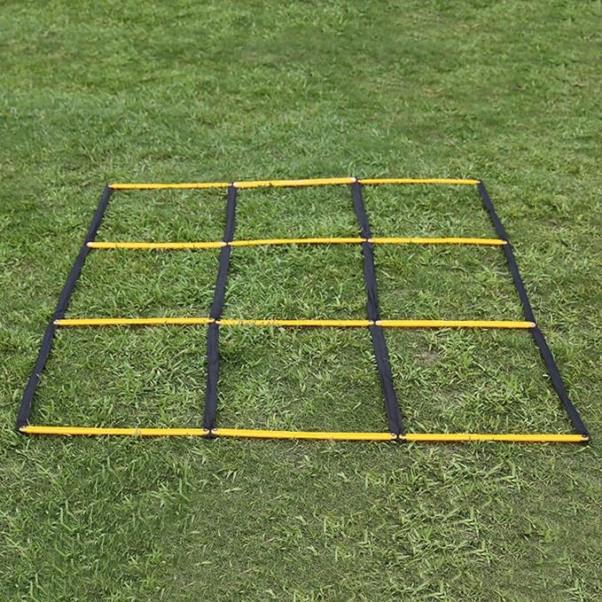 Agility Ladder for Gym Home Use, Football Basketball Reaction Training Equipment with Carry Bag Football Agility Training Equipment