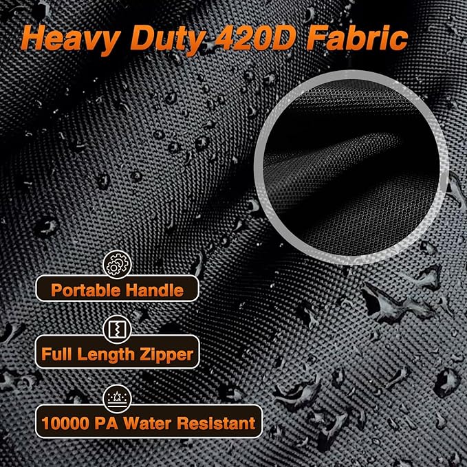 Protective Cover for Home Gym Set, Gym Rack Cover with Zipper Waterproof Dustproof UV Protection for Gym Station/Home Exercise Equipment Set Indoor or Outdoor 41.3" x 68.9" x 72.8"