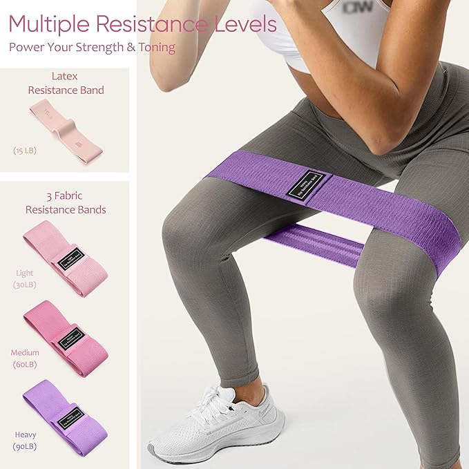 Pilates Kit, Home Pilates Workout Kit for Women, Pilates Equipment with 14.5" Pilates Ring and Ball, Resistance Bands, Ankle Weights, Sliders & Grip Socks Accessories for Starter Home Workouts