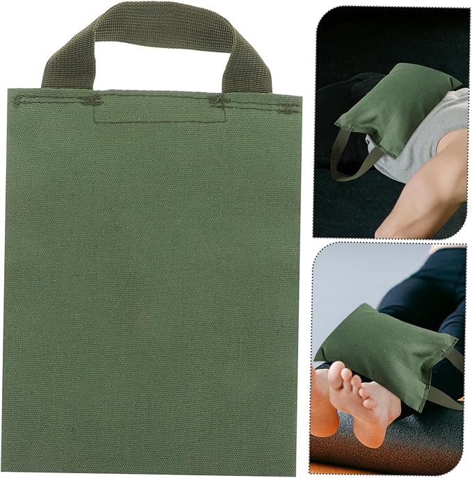 2kg Canvas Sandbag with Handle for Weight Training Empty Fitness Sandbag for Yoga Dance and Muscle Enhancement Weighted Bag for Versatile Workouts