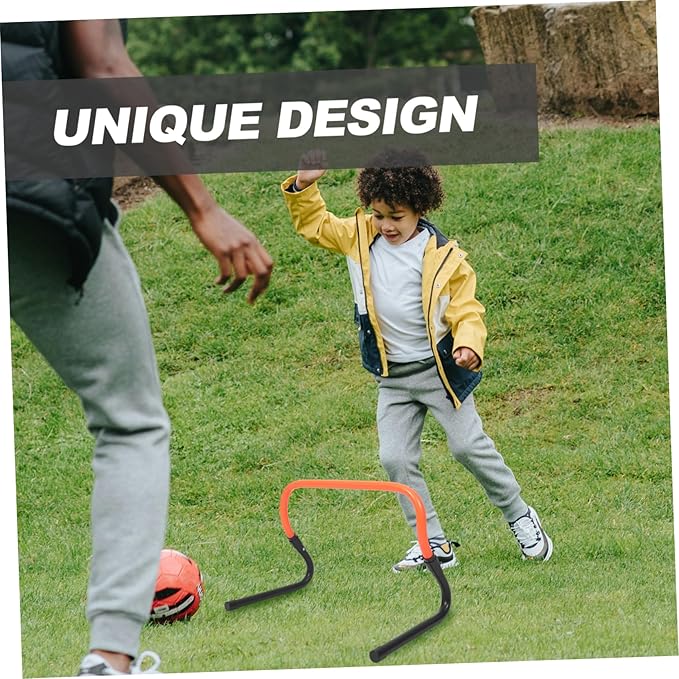 balacoo Agility Hurdle Wear Resistant Soccer Training Equipment for Speed and Core Strength Plastic for Football Practice and Agility Drills