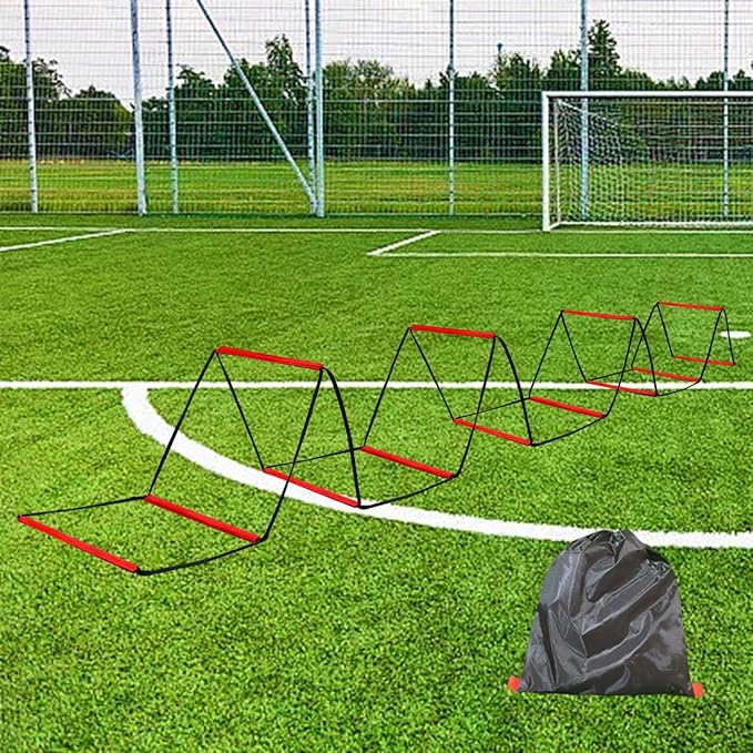 Agility Ladder Football Footwork Ladder Multipurpose Volleyball Flexible Exercise 42 Cmx42 cm Coordination Training Equipment