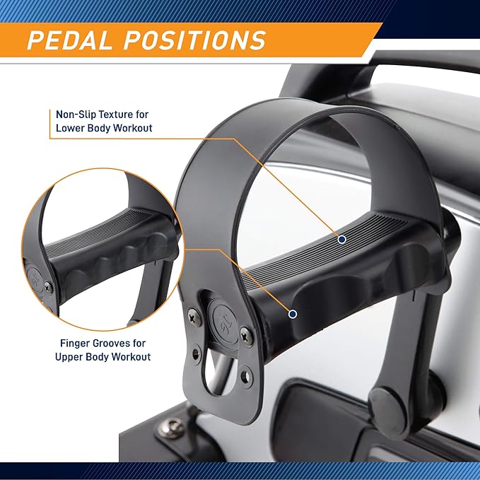MARCYMarcy Magnetic Resistance Folding Exercise Bike with Transport Wheels - NS-653