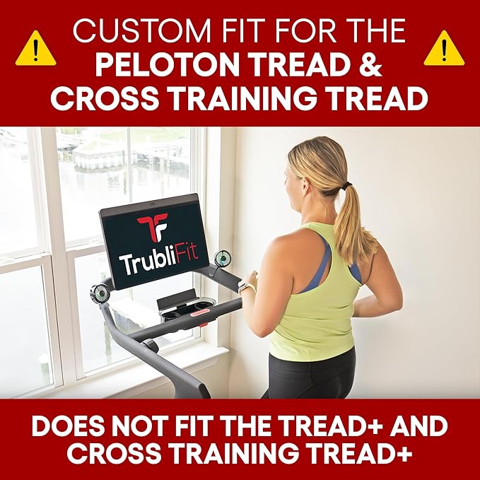 TrubliFit Fan for Peloton Bike & Peloton Treadmill - Accessories for Peloton - Fits Original Bike, Bike+ or Tread - No Batteries or Charging Required