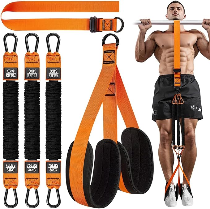 Pull Up Assistance Bands, Heavy Duty Adjustable Resistance Bands for Pull Up Bar WorkoutStrength Training Bands for Home Gym, Calisthenics, Body Stretching & Pull-Up Bar