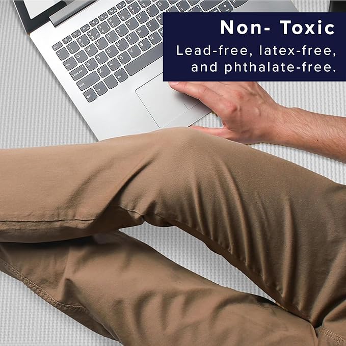 We Sell Mats 3/8" Thick Multipurpose EVA Foam Exercise Floor Mat, Interlocking Tiles, Anti-Fatigue for Home or Gym