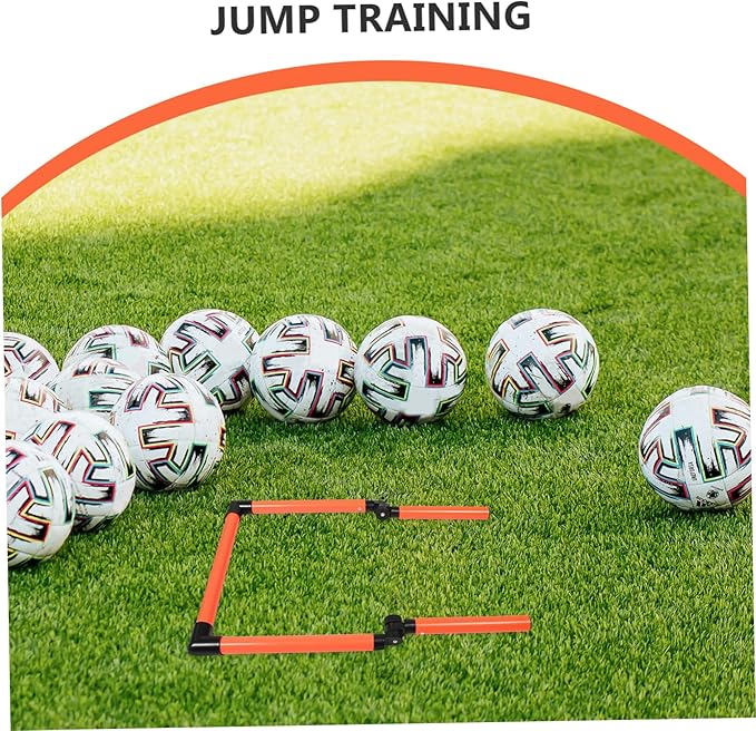 UPKOCH Agility Hurdles Training Equipment for Speed and Coordination Versatile Jump Hurdles for Soccer Basketball and Fitness Improve Agility and Quick Footwork Skills