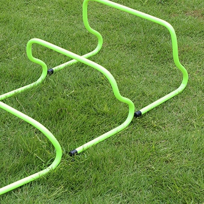 5 Pack Agility Speed Training Hurdles Detachable Agility Training Hurdles Sports Practice Equipment for Athletes, Soccer Football Training Equipment Hurdle Rack 5 Pieces
