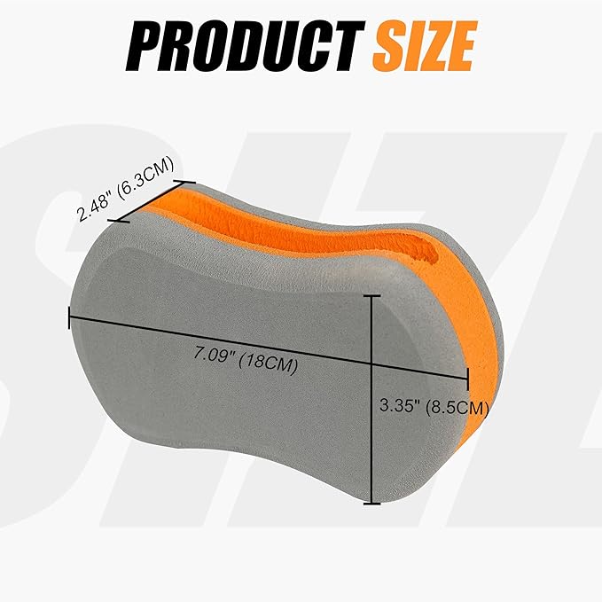 Soft Push Up Pads - Thick EVA Push-Up Stands Handle Pushup Support, Anti-Slip Workout Stands for Strength Training, Portable Floor Exercise Fitness Equipment for Home Indoor & Outdoor, 2pcs