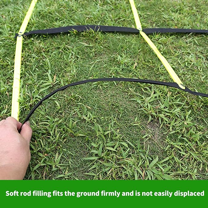 Agility Ladder for Gym Home Use, Football Basketball Reaction Training Equipment with Carry Bag Football Agility Training Equipment
