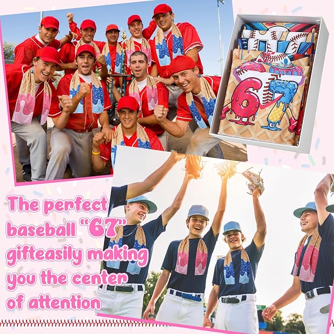 12 Pcs Cooling Towel Baseball Football Basketball Breathable Chilly Softball Soccer Ice Towel, 40"x12" Tennis Microfiber Accessories for Player