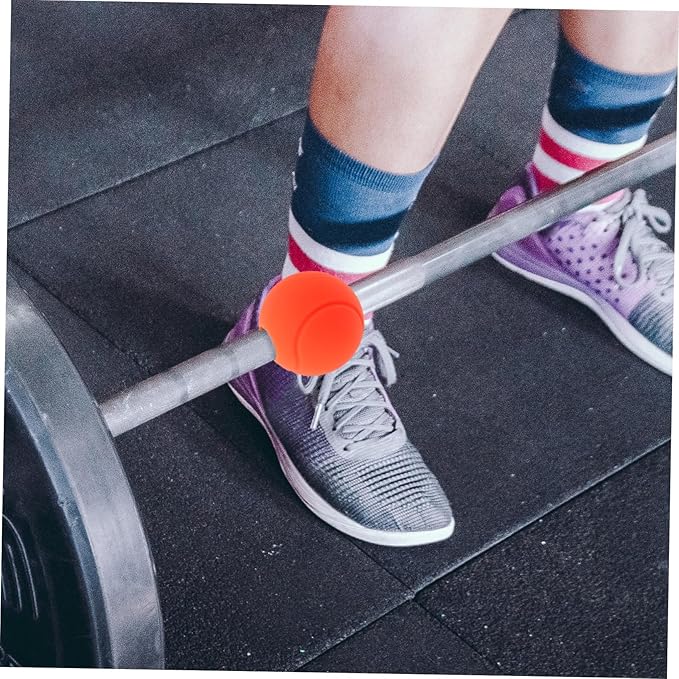 GALPADA Silicone Dumbbell Grips Non Slip Training Attachment for Weight Lifting Shock Absorbing Handle Covers for Barbells Dumbbells Easy Maintenance Effortless Fit Stylish Gym