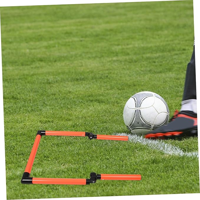 Toyvian Speed Hurdles for Agility Training Equipment for Football Basketball and Track Drills Speed and Coordination for Athletes and Youth Fitness