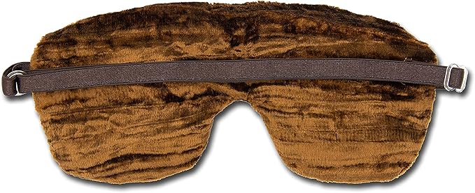 Handmade Opulence Yoga Eye Pillow - Weighted Flaxseed Fill, Lavender Aromatherapy, Satin & Velvet, Adjustable Strap - Ideal for Meditation & Restful Sleep - Blue Lagoon - TEMFL-BL