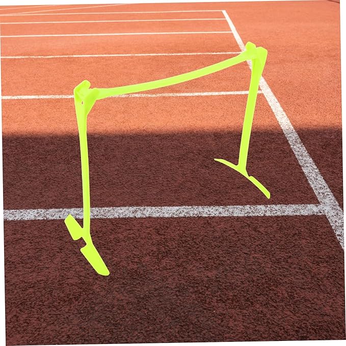 BESPORTBLE Adjustable Foldable Soccer Hurdles Compact Training Equipment for Agility Drills Enhance Speed Coordination for Football and Basketball Athletes Durable Portable Design