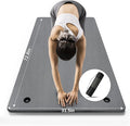 LFS Yoga Mat 72.8" x 31.5" x 2/5 inch Thick With Strap and Bag, Extra Wide Workout Mat for Women and Men, Non Slip Exercise Mat for Home Outdoor Yoga, Pilates, Stretching, Floor & Fitness Workouts