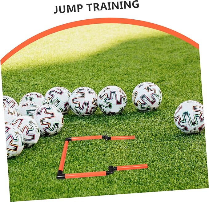 Milisten Agility Training Hurdles Speed Hurdles for Jump Training Agility Drills Equipment for Athletes Soccer Basketball and Sports Workouts