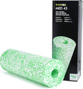 BLACKROLL - MED or MED 45 Foam Roller, Ideal for Myofascial Trigger Point Release and Back Massage, for Yoga, Exercise, Pilates, and Home Gym Workouts and Muscle Recovery, White/Green