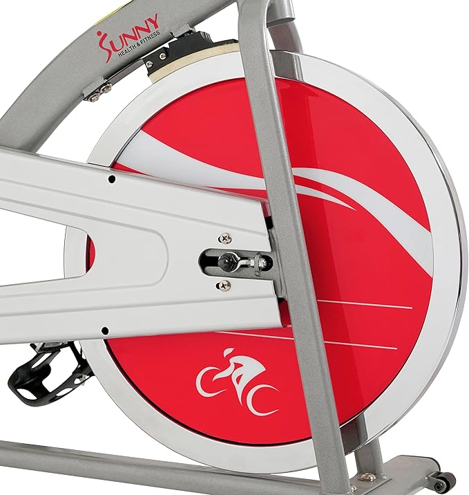 Sunny Health & Fitness Indoor Cycling Exercise Bike with LCD Monitor - SF-1203