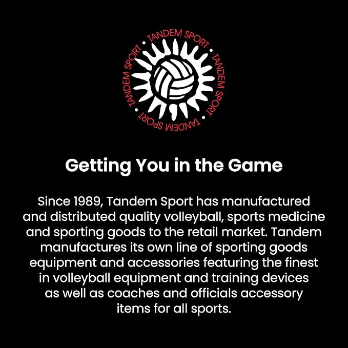 Tandem Sport Reaction Ball, Large - Hand Eye Coordination Training - Reaction Training For Baseball, Volleyball, Lacrosse, Goalie Training and All Sports - Reflex Training Gear