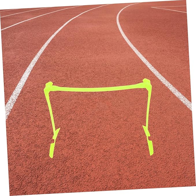 TOYANDONA Portable Adjustable Soccer Hurdles Foldable Football Training Equipment for Speed and Agility Drills Compact Design for Athletes Versatile Height Settings for All Skill Levels