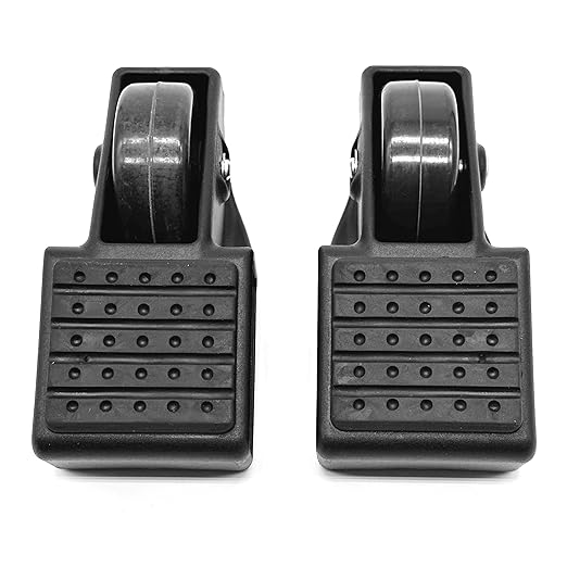 Foot Caster Wheel Set fits Concept2 Indoor Rowers 1809 Pair for Left and Right