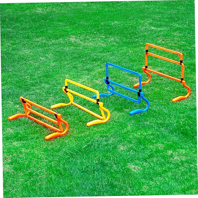 SUPVOX Removable Agility Hurdles for Soccer Training Fitness Equipment for Workouts Durable Football Barriers for Speed and Footwork Development Orange