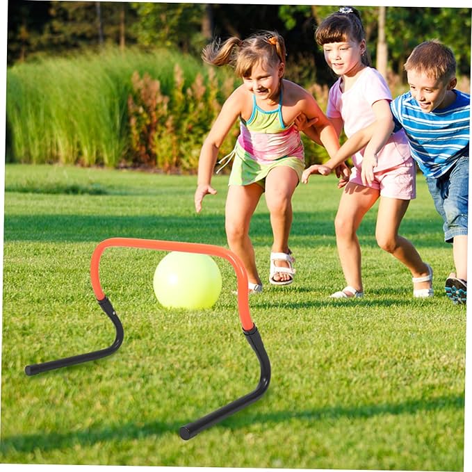 Height Football Hurdles Wear Resistant Agility Training Equipment for Soccer Drills and Speed Training Convenient and Durable Design