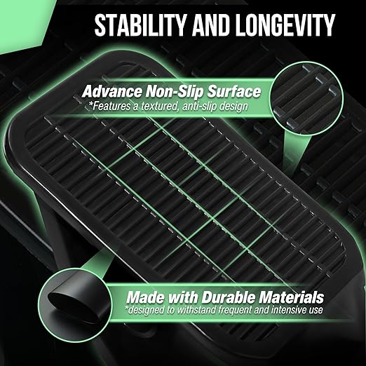 Foot Rocker, Durable Calf Stretcher for Achilles Tendon Relief, Plantar Fasciitis Recovery, and Ankle Pain Support, Calf Exerciser, Foot Stretcher Strengthener, Non-Slip Design for Home, Gym