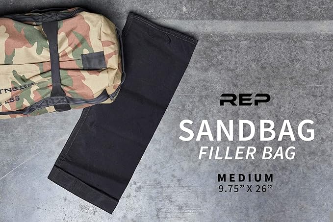 REP Fitness Sandbags - Heavy Duty Workout Sandbags for Training, Cross-Training Workouts, Fitness, Exercise and Military Conditioning - Multiple Sizes and Colors