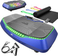 FLYBIRD Vibration Plate Exercise Machine, Adjustable Speed High Intensity Vibration for Muscle Toning Weight Loss Lymphatic Drainage, Full Body Workout Vibration Plate