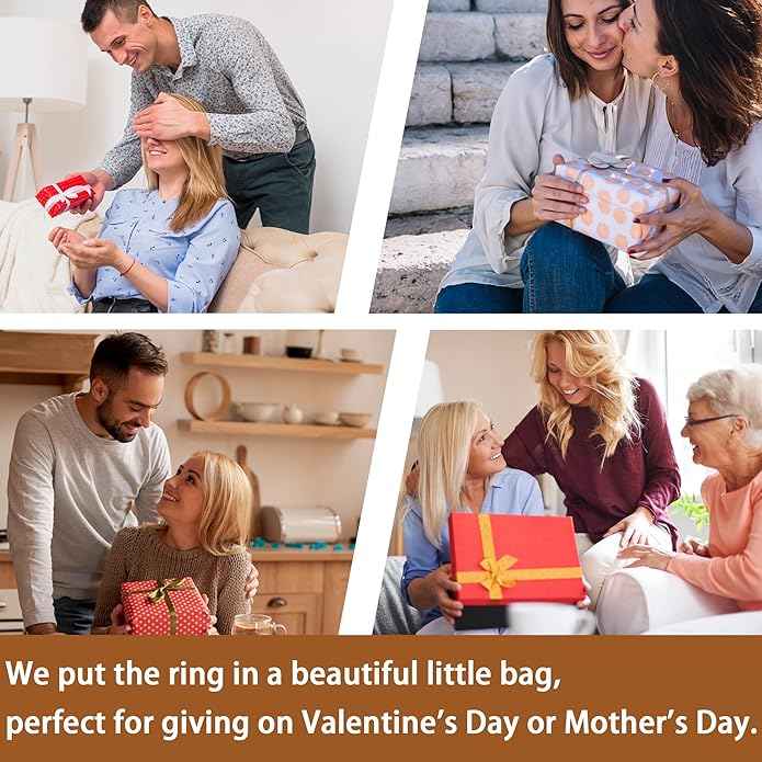 Pure Copper Ring for Women, Magnetic Rings with Powerful Magnets(Copper Ring 2A)