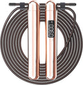 Smart Jump Rope | Accurate Calorie Tracking & 4 Training Modes | Adjustable Steel Wire Rope | Built-in High-Speed Bearings | Type-C Charging | Ideal for Fat Burning, Speed Training & Home Workouts