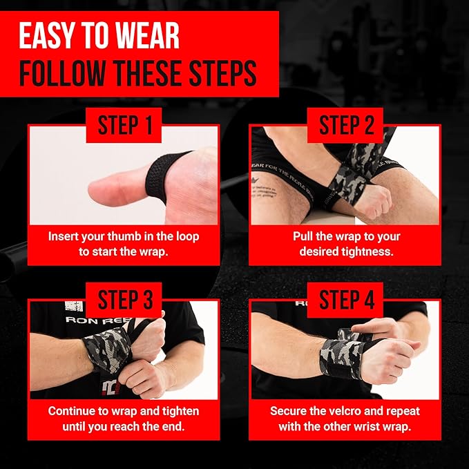 Iron Rebel Figure 8 Deadlift Straps - Heavy Duty Weightlifting Straps for Men & Women - Professional Strength Gym Wrist Straps for Powerlifting & Max Pulling (Pair)