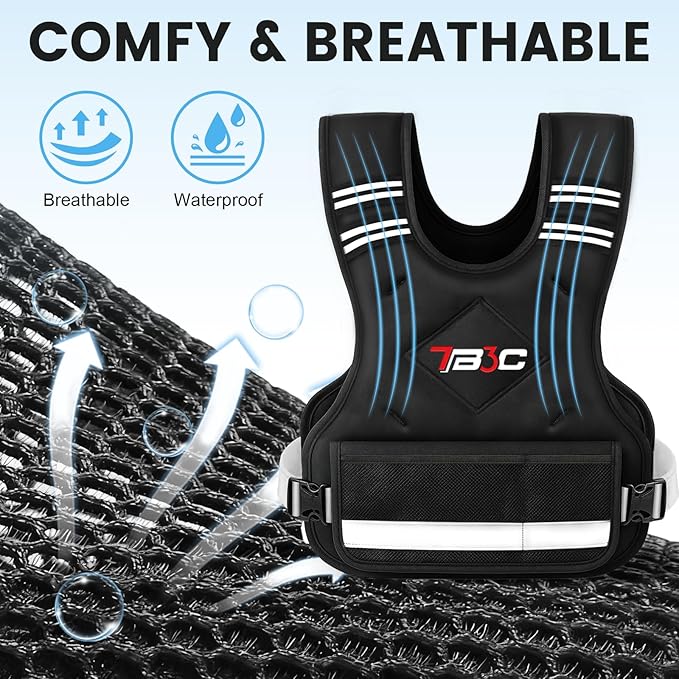 Adjustable Weighted Vest for Women - 04-10lb/11-20lb/20-32lb Vest with 6 Ironsand Weights for Strength Training,Body Weight Vest Exercise Set for Running, Walking and Home Workouts
