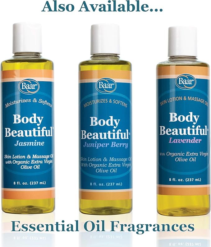 Body Beautiful Massage Oil 8 Oz