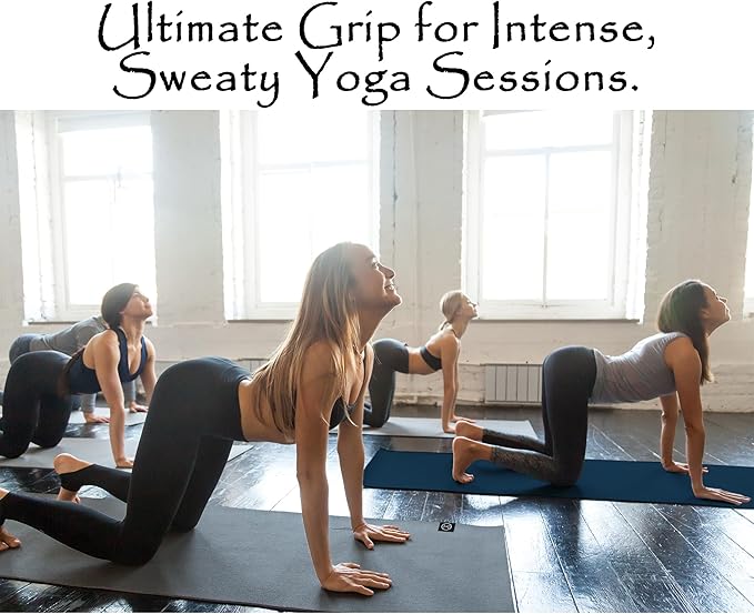 Tatago Yoga Mat Towel Non Slip for Hot Yoga. Our Hot Yoga Towel is Thicker, More Absorbent, and a Perfect Hot Pilates Mat Towel. 400GSM Microfiber Quick-Dry!
