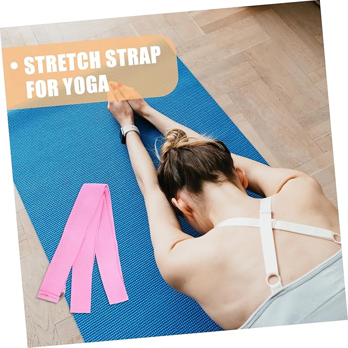 1 PC Pilates Auxiliary Equipment Yoga Rope Yoga Tension Strap Auxiliary Strap Stretch for