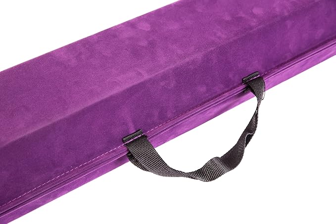 Artistic Gymnastics Beam for Home - 210/240/270/300 - Amazing Balance Equipment for Kids at Home - Faux Suede, High Density EVA Foam - Carrying Straps