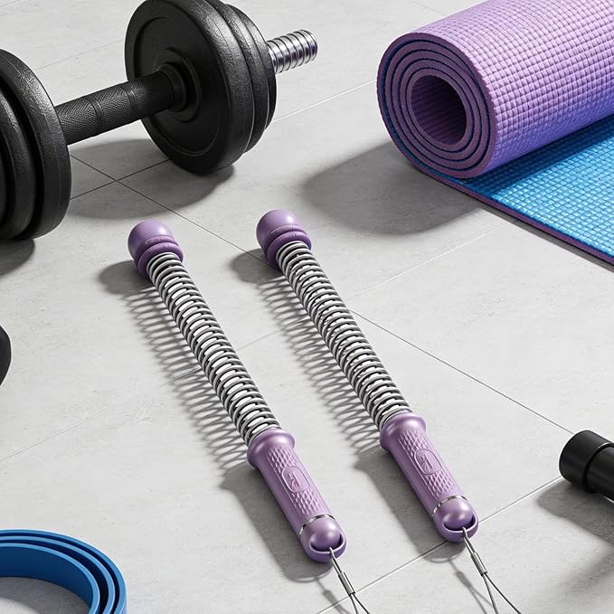 Cordless Battle Rope | Body Conditioning Equipment & Fitness,Cordless Exercise Rope for Workout,For Indoor Outdoor Gym Living Room Women Men Athletes